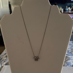 Retired MFIL Silver Tone Necklace